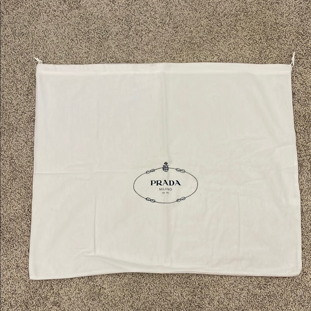 Prada White Purse Dust Bag
